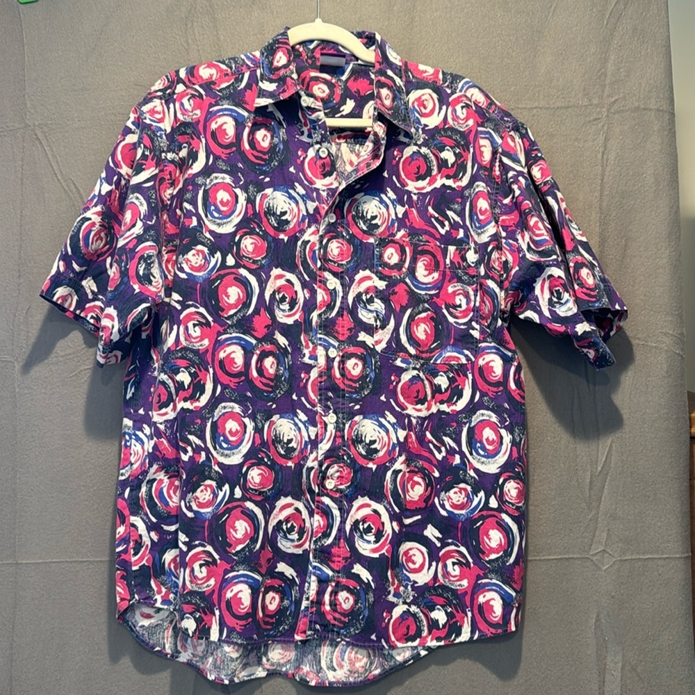 Pro Spirit Button Down Shirt Medium Vintage